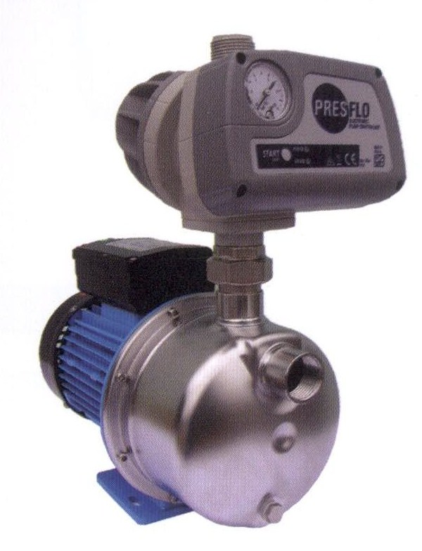 lowara stainless steel jet pump with presflow